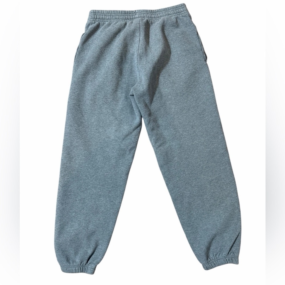 Aritzia TNA Cozy Sweatfleece Boyfriend Sweatpants Gray S | Soft Fleece Joggers - Picture 3 of 7